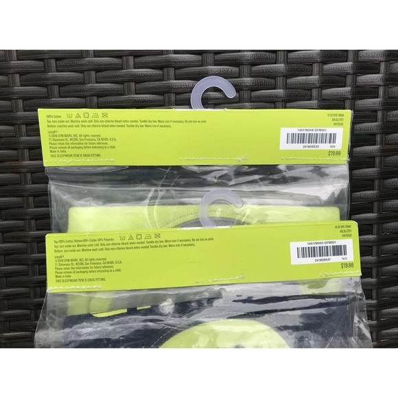 NEW CRAZY 8  6-12 m Infant Boys Set Long Sleeves Pants Cotton Sleepwear Pj Lot 2 - Picture 3 of 3